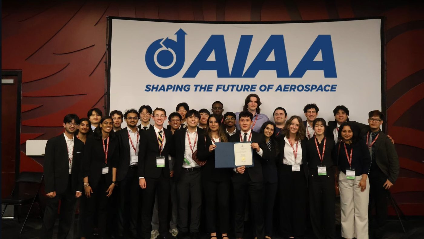 The team at the AIAA Region II Student Conference