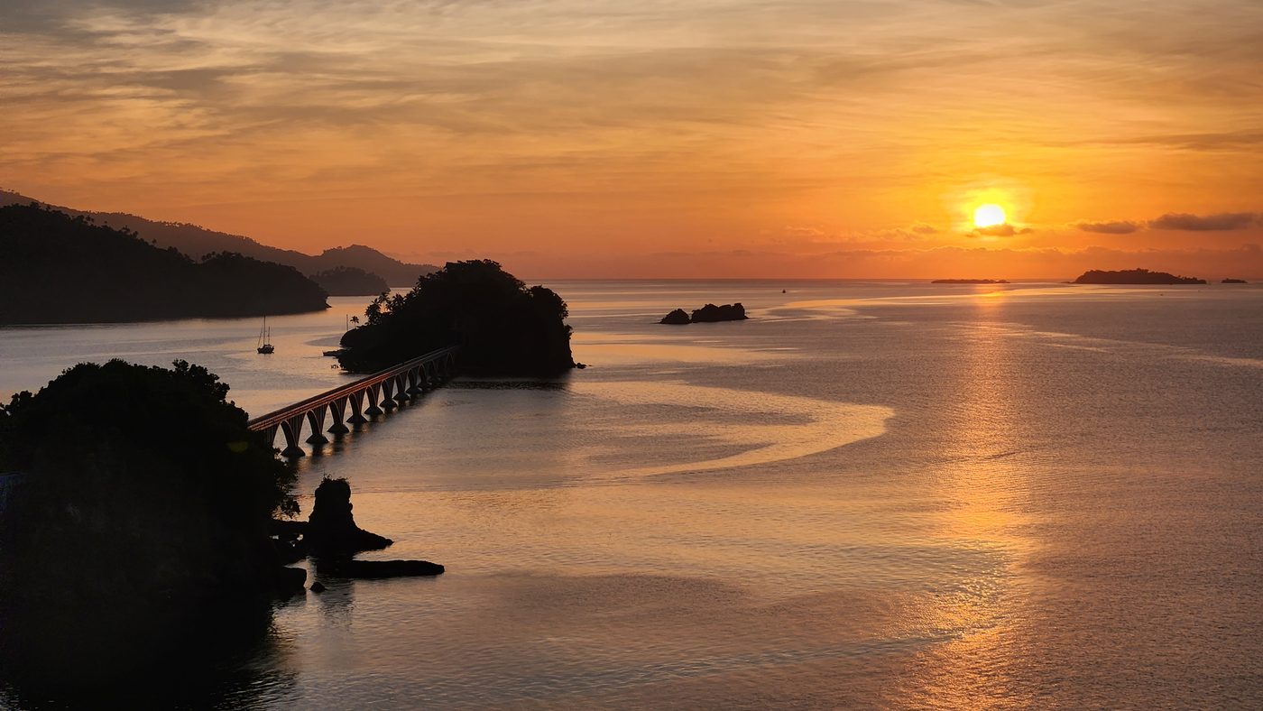 Dominican Republic at sunrise