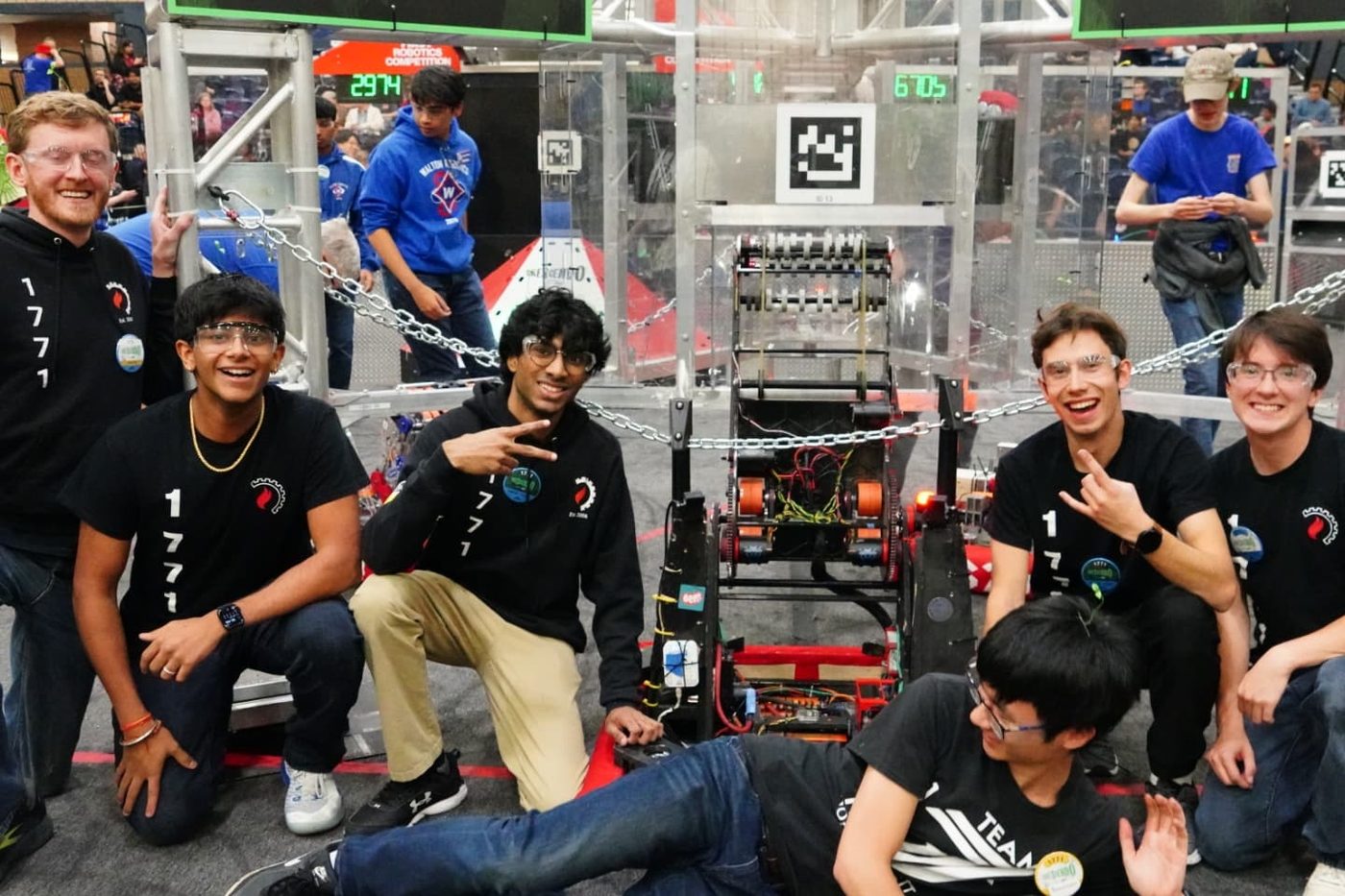 FRC 1771 with its 2024 robot